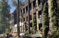 Під час нічної атаки в Сумах зруйновано корпус державного університету