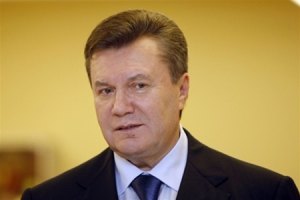Янукович в Енакиево забыл название компании, ради которой приехал