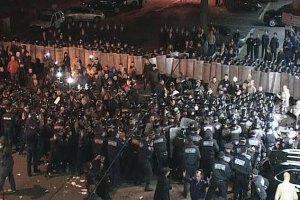 Милиция задержала четырех сторонников Маркова