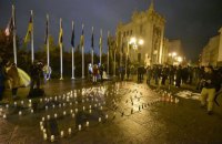 Активисты пришли на Банковую с требованием к новой власти расследовать убийство Гандзюк