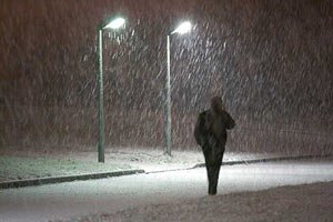 ​На завтра синоптики обещают еще и снег