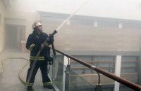 Сотрудников Минфина в Киеве эвакуировали из-за пожара (обновлено)