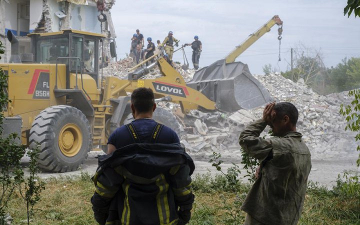 ​Завершено розбір завалів багатоповерхівки в Часовому Яру