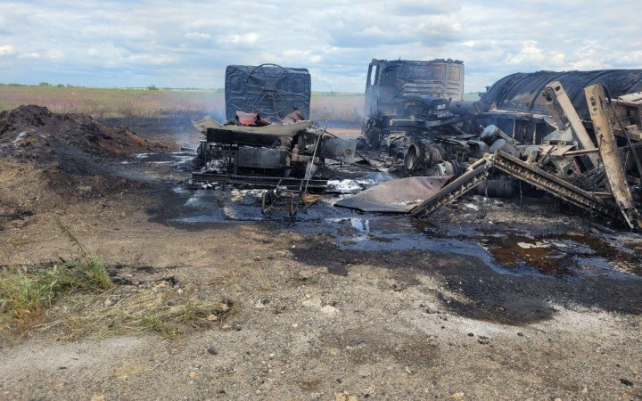Мінгромад: Російський дрон знищив 10 одиниць дорожньої техніки