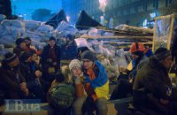 Ночь на Майдане прошла спокойно