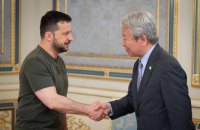 Володимир Зеленський зустрівся з президентом Японського агентства міжнародного співробітництва