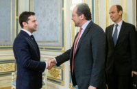 Зеленский встретился с главой МИДа Австрии 