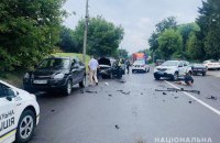 У Рівному водій розбив п'ять автомобілів під час втечі від поліції  