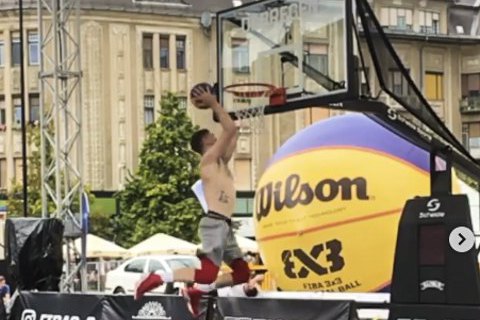 Українець Піддубченко став другим на конкурсі данків FIBA