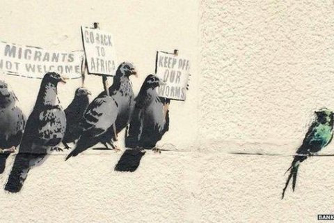 Лондонские ученые установили личность художника Бэнкси