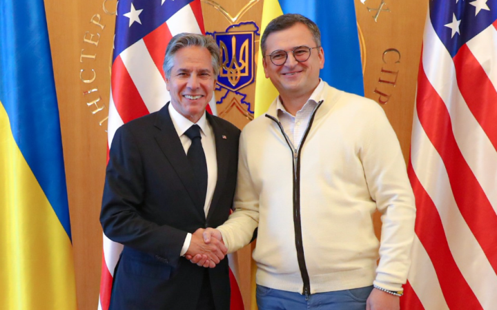 Блінкен поспілкувався в Києві з Кулебою