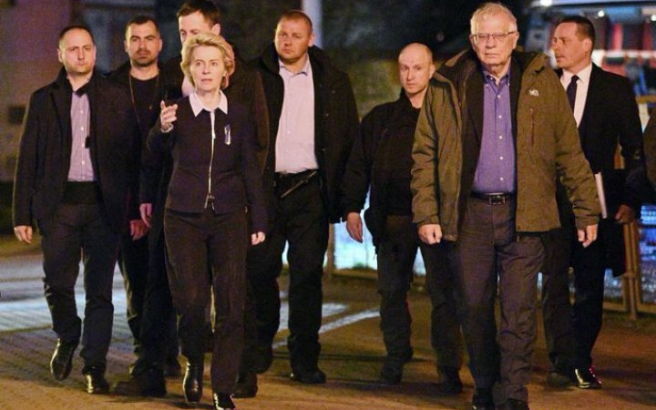 Жозеп Боррель и Урсула фон дер Ляен едут в Киев