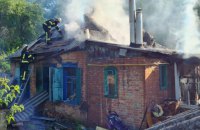 На Харківщині у пожежі постраждали мати з двотижневим немовлям