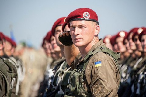 Нацгвардия провела репетицию парада ко Дню Независимости