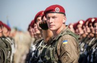 Нацгвардия провела репетицию парада ко Дню Независимости