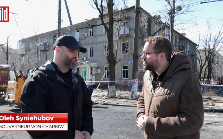 ​Росія перейшла до тактики подвійних ударів по Харкову, — Синєгубов для Bild