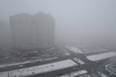 Смог в Киеве не развеется еще несколько дней