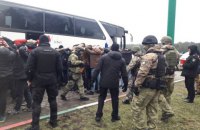Полиция задержала автобус с "киевскими титушками" на въезде в Одессу (обновлено)