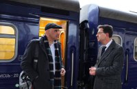 До Києва прибув експрезидент Швейцарії, кандидат на посаду генсека Ради Європи Ален Берсе