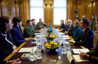 Зеленський зустрівся з керівниками палат і фракцій парламенту Швейцарії