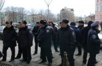 Съезд Партии регионов охраняют снайперы
