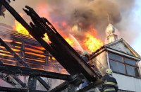 На территории женского монастыря в Хмельницкой области произошел пожар