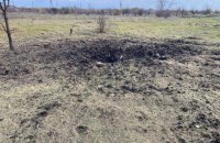 Росіяни влучили двома ракетами поблизу населеного пункту на Запоріжжі
