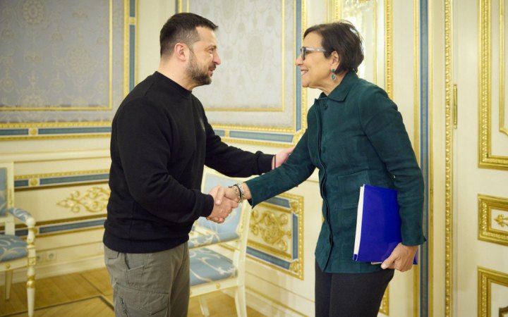 Зеленський зустрівся зі спецпредставницею США з питань економічного відновлення України Пенні Пріцкер