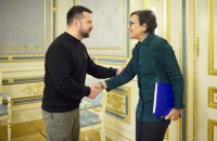 Зеленський зустрівся зі спецпредставницею США з питань економічного відновлення України Пенні Пріцкер