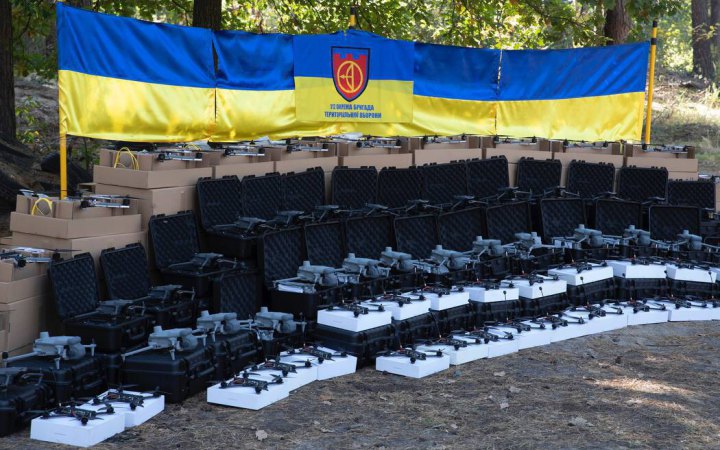 Більше 40 тисяч БПЛА київська громада передала підрозділам ЗСУ з початку 2025 року