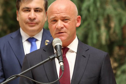 Труханов счел Саакашвили "политической присоской"