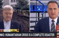Порошенко в ефірі MSNBC закликав надати Україні зенітні ракети і винищувачі F-16