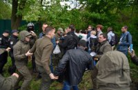 У стройплощадки в Протасовом Яру снова произошла потасовка