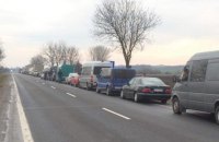 На польской границе появились очереди на въезд в Украину из более 1000 машин