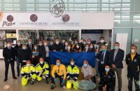 Українські лікарі завершили тритижневу місію боротьби з COVID-19 в Італії (оновлено)