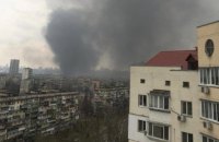 У Києві ліквідували пожежу на підприємстві (оновлено)