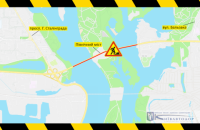 В Киеве ограничат движение на Северном мосту в ночь на 28 декабря  