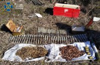 В Луганской области обнаружили схрон с артснарядами, обложенный противотанковыми минами
