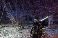Из-за пожара в заброшенном доме в Днепре погибли три человека