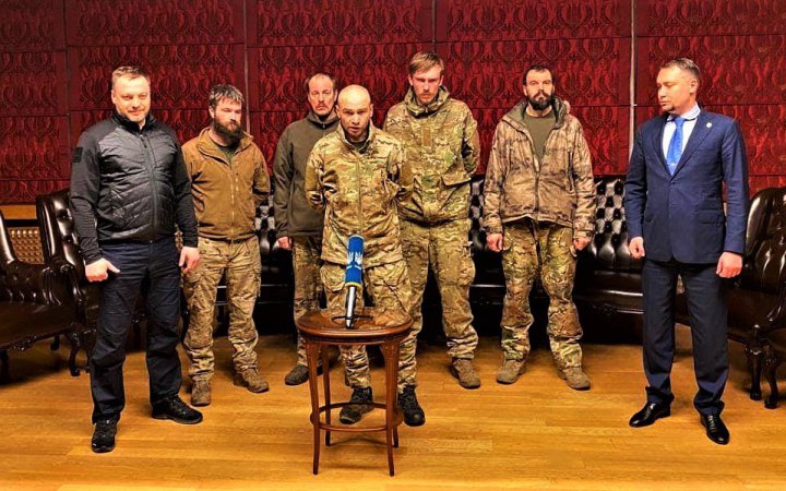 З російського полону повернулися 50 морських піхотинців