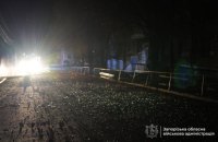 Росіяни атакували Запоріжжя: пошкоджені заклад освіти та адмінбудівля