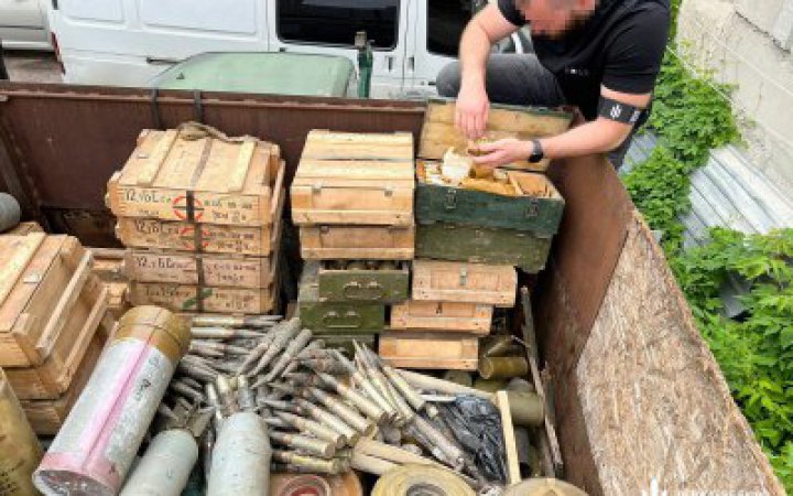 ДБР знайшло на Харківщині понад 10 тонн боєприпасів окупантів