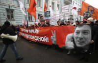 В России проходят шествия в память о Немцове