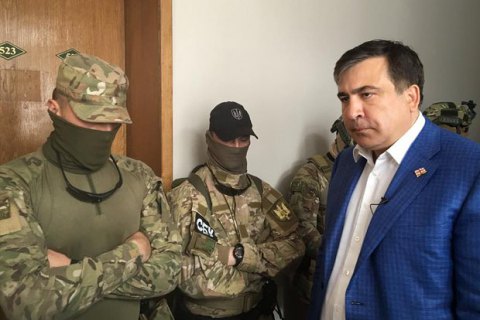 СБУ четыре часа допрашивала Саакашвили