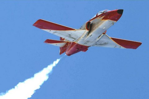 Військовий літак впав у море біля берегів Іспанії