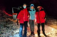 На Прикарпатті заблукала туристка, яка пішла у гори сама