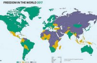 Freedom House седьмой год подряд признала Украину частично свободной страной