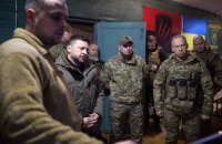 Зеленський на Донеччині: Окупанти готують весняний наступ, зміцнюємо фронт
