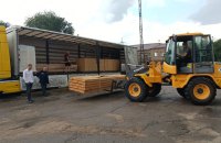 Червоний Хрест передав у Запорізьку область будматеріали для ліквідації наслідків обстрілів