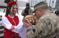 Делегация Нацгвардии Калифорнии посетила полигон "Десна"